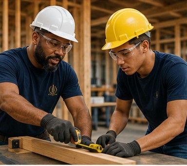 Skilled workers training for career certifications